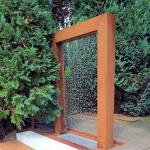 Modern Home Anti Rust Corten Steel Fountain With Process Welding