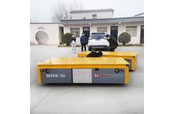 China 5 Ton Multidirectional Trackless Transfer Cart For Warehouse Materials Handling supplier