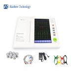 Touch Screen 12 Channel EKG ECG Machine Automatic Measurement Outpatient Facilities for sale