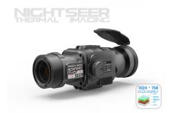 China Intelligent Thermal Clip On Thermal Imager Scope Add On 1024*768 OLED Display supplier