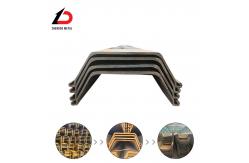 China 400*170 U Z L Steel Sheet Pile With Customized Size supplier