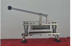 China Electronic Paper Testing Equipments , Paper Ring Crush Sample Cutter With Precise Blade supplier