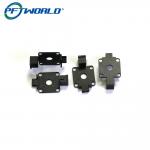 Black OEM CNC Machining Milling Anodized Aluminum Parts for Back Adjuster for sale