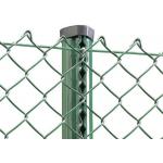 Galvanized PVC Coated Diamond Mesh Wire Chain Link Fence Roll
