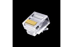 China CAT5E UTP 8P8C RJ45 Connector Plug Accessories Phosphor Bronze supplier