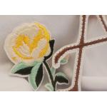 Sew On Embroidered Patches Debossed Sew On Patches For Clothes