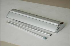 China Retractable Wide Base Aluminum Display Roll Up Banner Stand For Advertisement supplier
