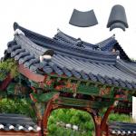 6% Water Absorption Unglazed Asian Clay Roof Tiles Waterproofing Affordable for sale