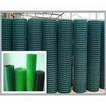 Green Anti Climb Woven 1.0mm Welded Wire Garden Fence Roll for sale