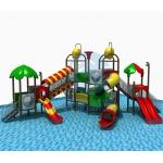 Security Playground Water Slide Kids LLEPE Outdoor Water Slide Environment Friendly