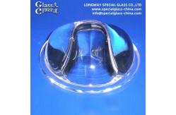 China Custom Borosilicate Glass Cover Lenses For LED Street Lighting supplier