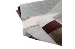 China Double Layer Light Breathable Sunscreen Zebra Fabric 100% Polyester Zebra Roller Blinds Fabric supplier