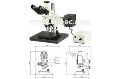 China Halogen Lamp Metallurgical Optical Microscope supplier