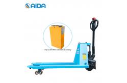 China Mechanical Electric Pallet Jack Forklift supplier
