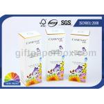 Recyclable Perfume Paper Packaging Box , Eco Friendly Cosmetic Packaging Wholesale for sale