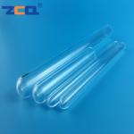Length 10mm-1500mm Pure Quartz Test Tube One End Sealed Round for sale