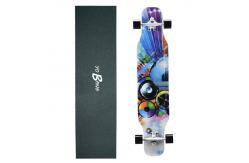 China 36inch Mini Longboard Deck Skateboard Deck Skateboard With 9layers Chinese Maple supplier