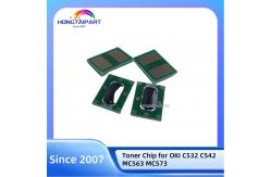 China Toner Chip 46490608 46490607 46490605 46490606 for OKI C532 C542 MC563 MC573 Compatible supplier