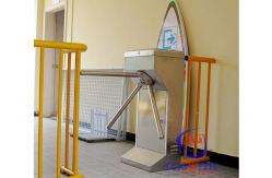 China Customized Card Swipe Automatic Tripod Turnstile 304 Stainless Steel CE Certificated supplier