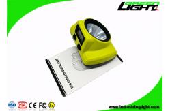 China 18000lux IP68 Waterproof Miners Headlamp Rechargeable With OLED Screen USB Charger supplier