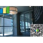Malaysis Single Glass Wall Partition With Doors Aluminum Track for sale