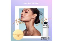 China White Stationary Skin Rejuvenation Machine / Fractional RF Microneedle Machine supplier