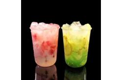 China Pp Plastic Milkshake Biodegradable Plastic Cups , Compostable Plastic Cups supplier