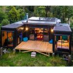 Quick Install 40FT Foldable Container House , Modern Prefab Container Homes for sale