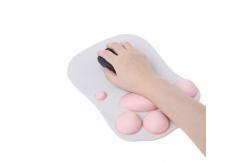 China Waterproof Reusable Cat Paw Mouse Mat , Multipurpose Kitty Paw Mouse Pad supplier
