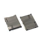 9p Push Push Sim Connector SMT Card Socket For PCB for sale