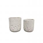 7-8 Year Durable Fiber Clay Planter for Indoor Gardens