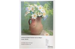 China 260gsm Inkjet Polyester Matte Art Canvas Rolls Waterproof Aqueous Printing supplier