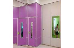 China Aluminium Frame Sliding Movable Decorative Mesh Louvered Demountable Partition Wall supplier