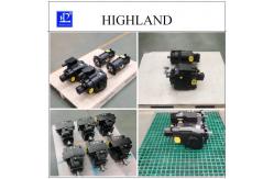 China High Displacement Hydraulic Concrete Mixer Piston Pumps Highland supplier