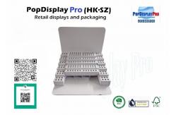 China Visual Merchandising Cardboard Counter Display for Back to School Stationery Ballpen supplier