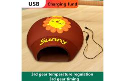 China USB Electric Constant Temperature Heated Dog Bed Removable Washable Cat Nest Mat supplier