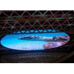 Advertising LED Transparent Screen RGB With Aluminum Cabinet for sale