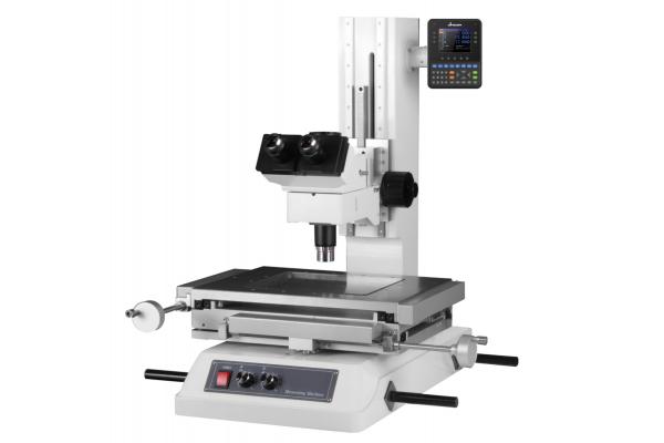 High Power Toolmaker Measuring Microscope Wide Field Of View Long Stroke Measurements