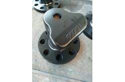 China 650KN Working Load Marine Mooring Bollard With Cast Iron Material Customized supplier