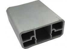 China Customized Rectangle Aluminium Industrial Profile For Machinery Corrosion Resistance supplier
