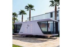 China AI Integrated Outdoor Capsule House 10tons With A Futuristic Technological Feel supplier