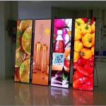 4K Indoor P2.5 poster LED display standard product dimension 640*2000mm for exhibition for sale