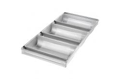 China                  Rk Bakeware China-Foodservice 41145 Glazed 4 Strap Aluminized Steel Hearth Bread Pan              supplier