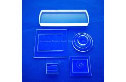China Factory High Temperature Resistant Fused Silica Custom Optical Quartz Sheet Glass Plate supplier