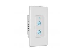 China Voice Control AC Smart Switch 110V-250V 600W*2 Max Load Capacity supplier