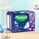 Factory Hot Sell Oem Dry Surface Band Name Sanitary Pads Wholesale Menstrual Pad Ladies Sanitary Napkin Women With Mint for sale
