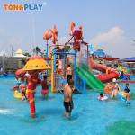 Size and Color Customized Water Village Combination for Children's Fun Water Amusement Equipment Outdoor Park Water Playground for sale