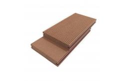 China Embossed Wood Plastic Composite Deck WPC Exterior Boards 20 Ft supplier