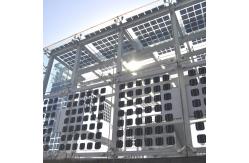 China Household BIPV Module Mini 100W Custom Bifacial Transparent Solar Panel supplier
