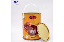 China 1L 5L 20L Butter Can With Rock Ring Lid And Plastic / Metal Handle supplier